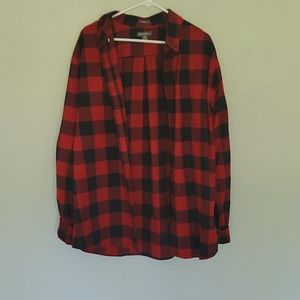 Tall XL Eddie Bauer checkered long sleeve